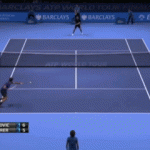 GIF: Roger Federer Wins Insane Point at World Tour Finals