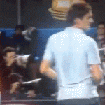 GIF: Federer and Murray Have Testy Moment During Australian Open Semifinal