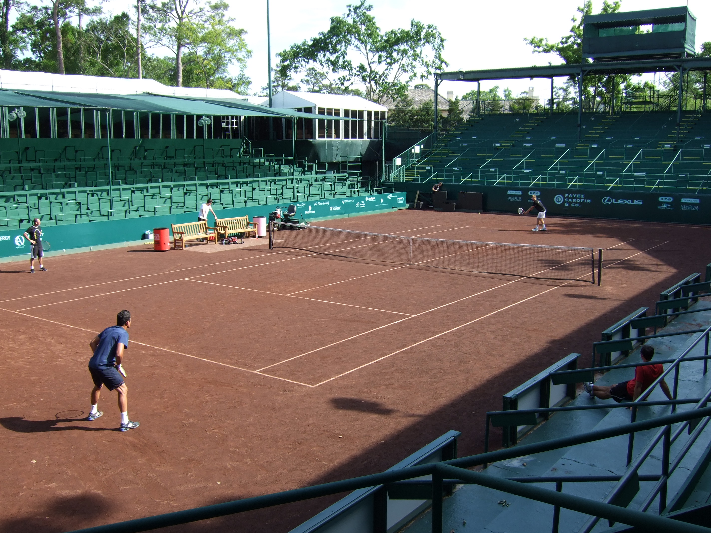 Almagro and Sweeting Practicing