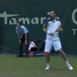 GIF: Ernests Gulbis Demolishes A Racquet in Halle