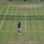 GIF of the Day: Monfils’ Trick Shot