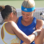 Flavia Pennetta and Kristina Mladenovic Play Doubles, Carnage Ensues