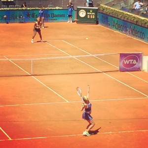 Azarenka serves to Serena