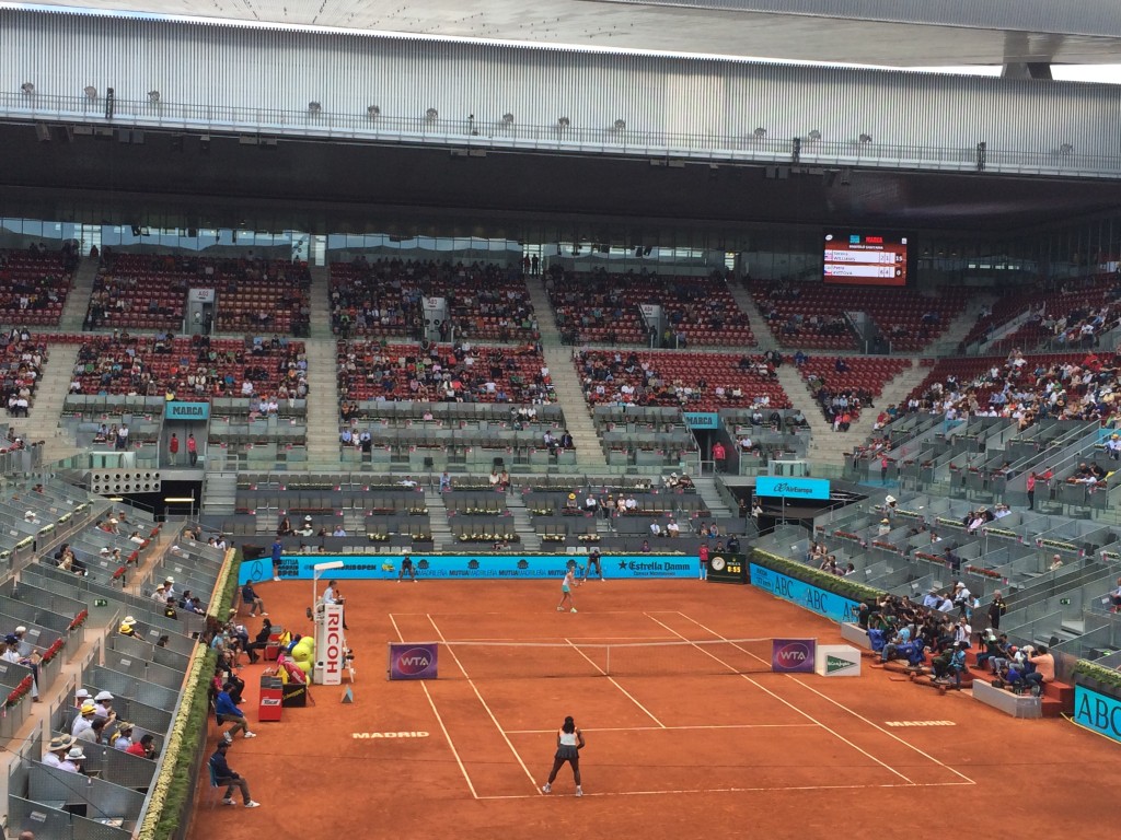 Serena vs Petra semifinal