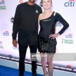 INDIAN WELLS, CALIFORNIA - MARCH 04: Gael Monfils (L) and Elina Svitolina attend the Citi Taste Of Tennis Indian Wells on March 04, 2019 in Indian Wells, California. (Photo by Rich Fury/Getty Images for AYS Sports Marketing)